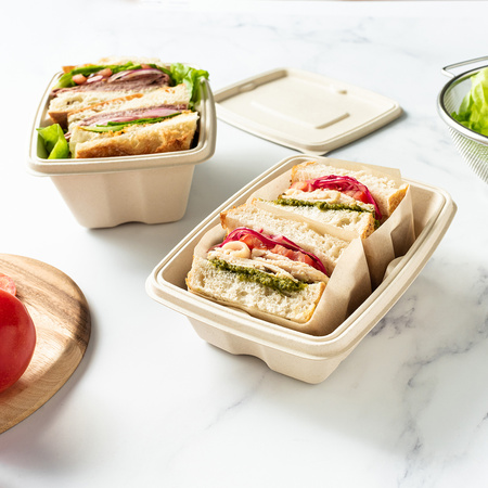 Pudełko prostokątne Zume Premium Rectangular Container - 1000ml (100 sztuk)