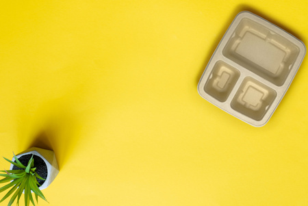 Pokrywka do pudełka trójdzielnego Zume Premium 3CP Meal Tray (100 sztuk)