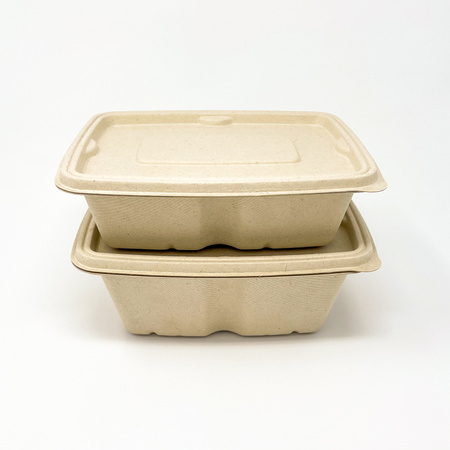 Zestaw Pudełko prostokątne + pokrywka Zume Premium Rectangular Container - Zume Premium Rectangular Container - 750ml (100 kompletów)