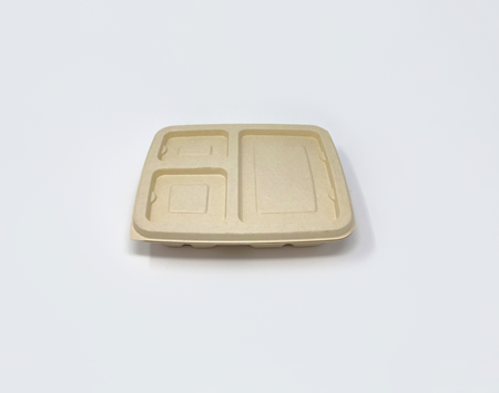 Pokrywka do pudełka trójdzielnego Zume Premium 3CP Meal Tray (100 sztuk)