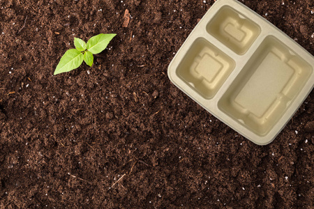 Pudełko trójdzielne Zume Premium 3CP Meal Tray (100 sztuk)