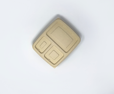 Zestaw pudełko trójdzielne + pokrywka Zume Premium 3CP Meal Tray (100 kompletów)