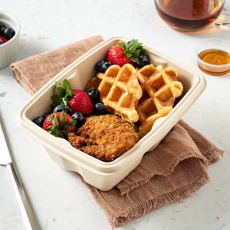 Pudełko prostokątne Zume Premium Rectangular Container - 650ml (100 sztuk)