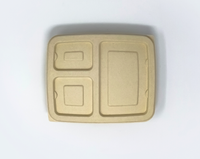 Pokrywka do pudełka trójdzielnego Zume Premium 3CP Meal Tray (100 sztuk)